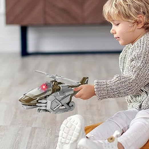 2024 New Transforming Dinosaur Helicopter Toy 🔥- Simulated Flame Spray