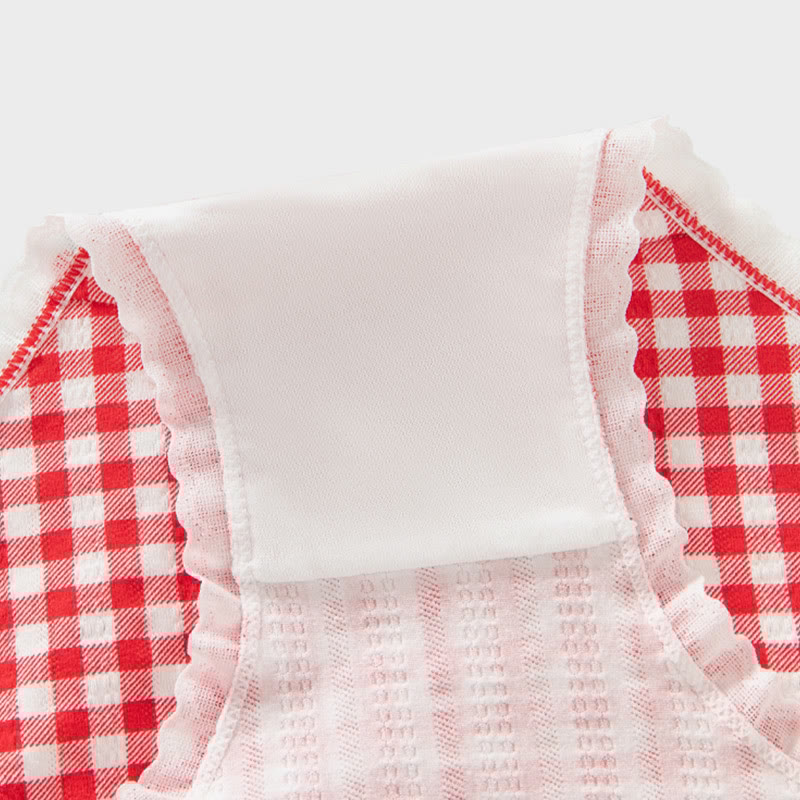 4 Pack Bear Cherry Print Panty Set