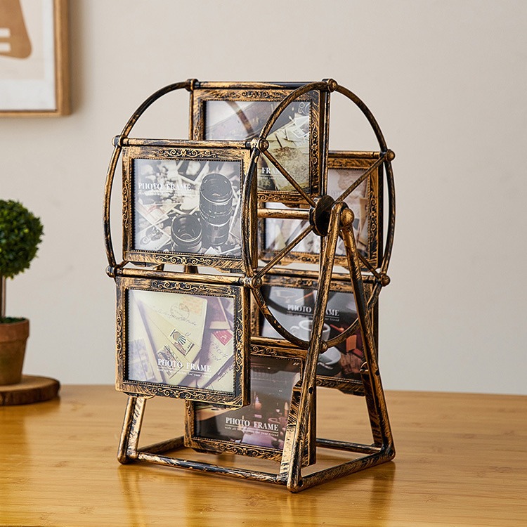 📸📸2024 Creative Rotating Ferris Wheel Photo Frame📹