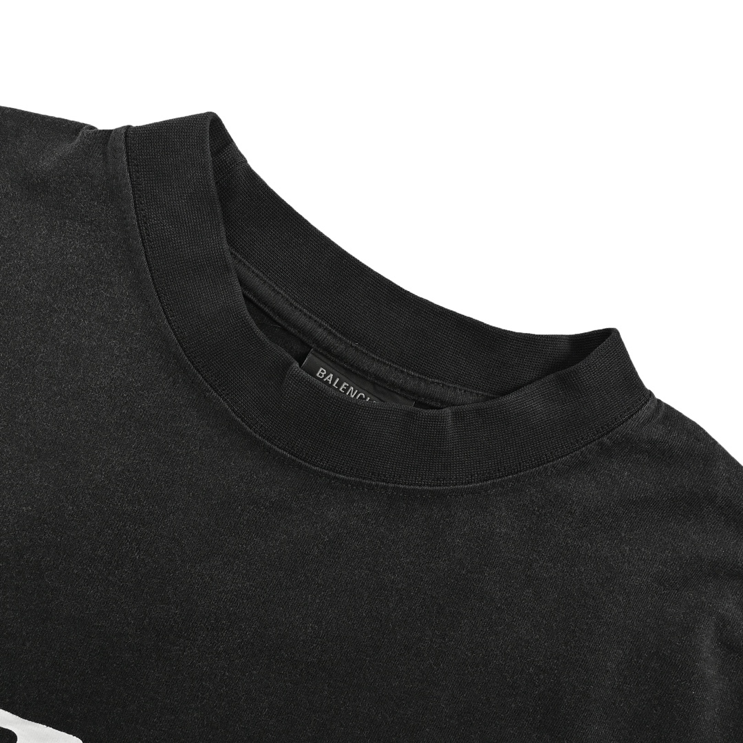 Balenciaga 24ss Love letter print short sleeve