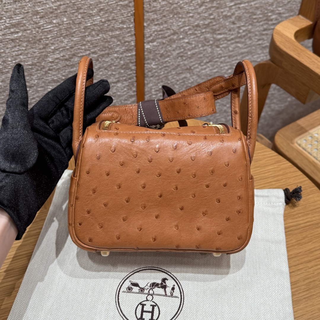 Hermès Mini Lindy 37gold Handbag (Handmade to Order)