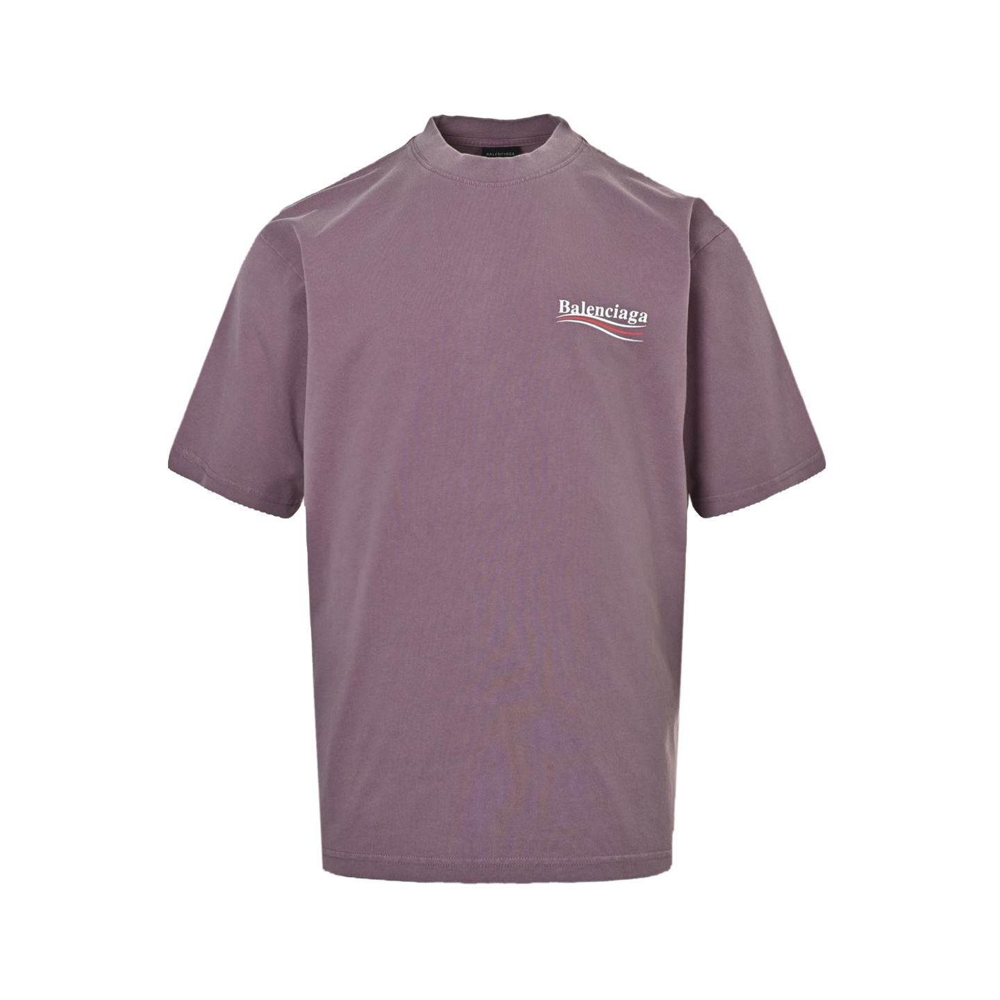 Balenciaga Coke Wave Print Short Sleeve