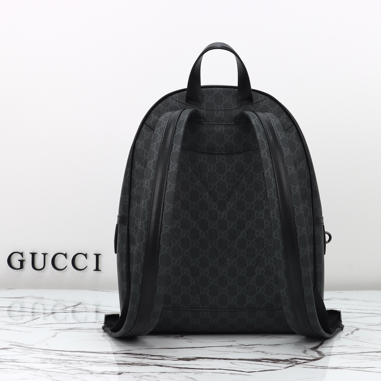Gucci GG Emblem medium backpack 821159 FAED4 1000