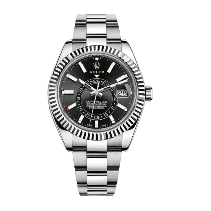 Rolex Sky-Dweller 326934 Black Dial Timepiece Ultra Fine Replica