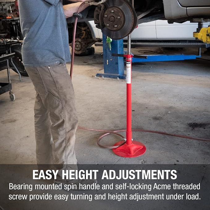 Pole Jack Underhoist Support Stand Stabilizing Car Lift