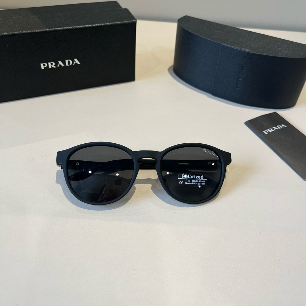 Prada round frame sunglasses