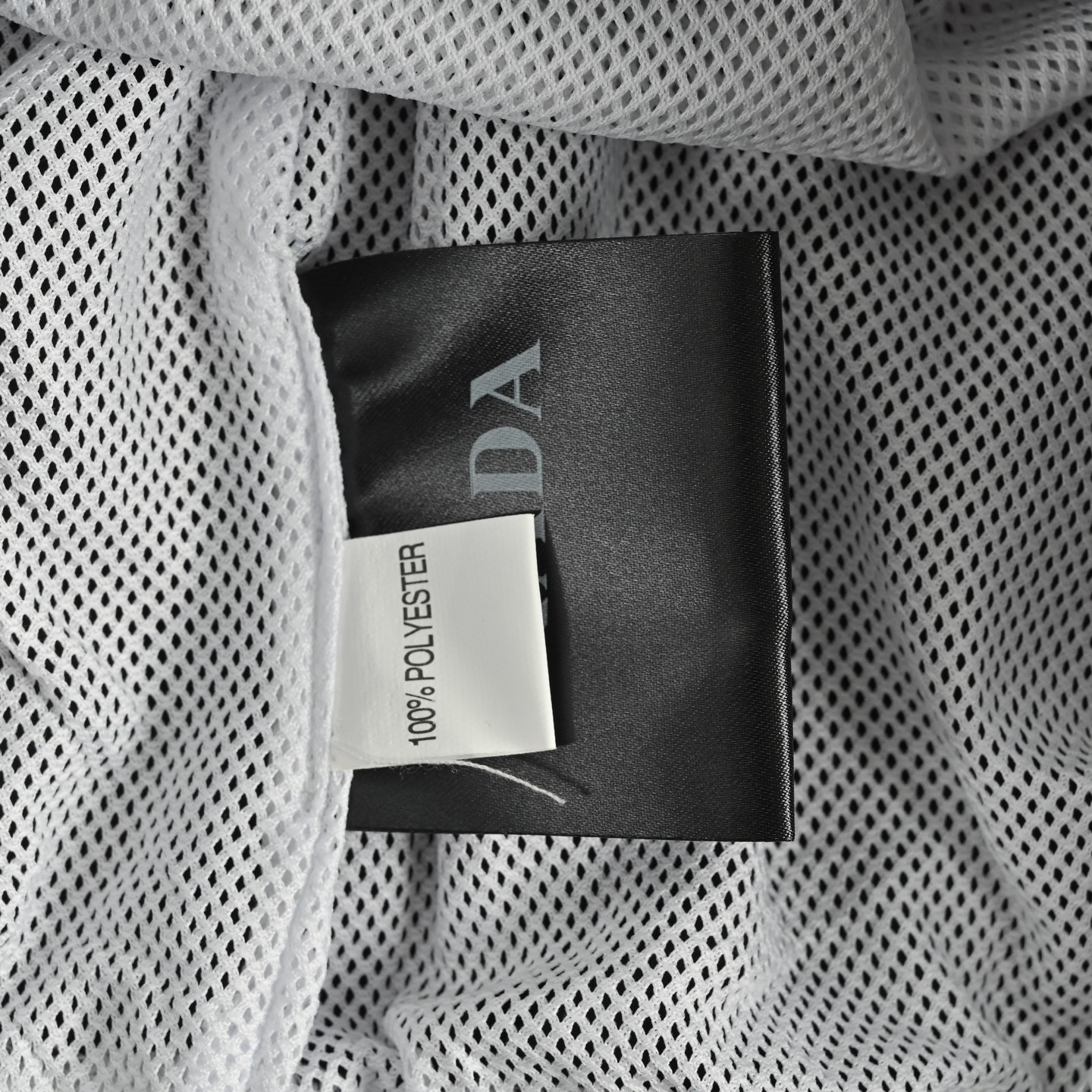 Prada 25ss triangle logo beach shorts