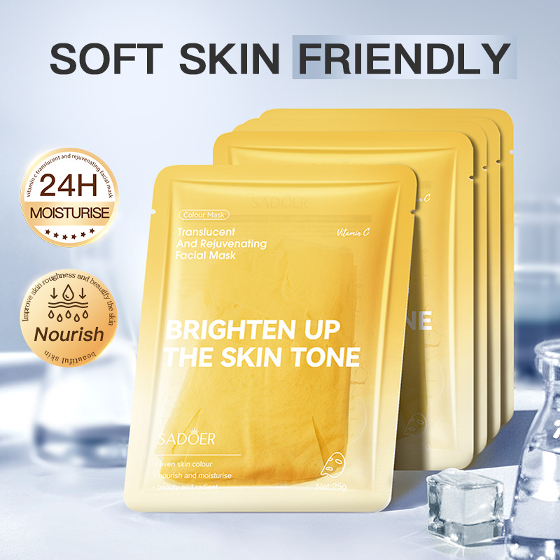 Vitamin C Brightening Moisturizing Hydrating Mask Enjoy Soothing Skin