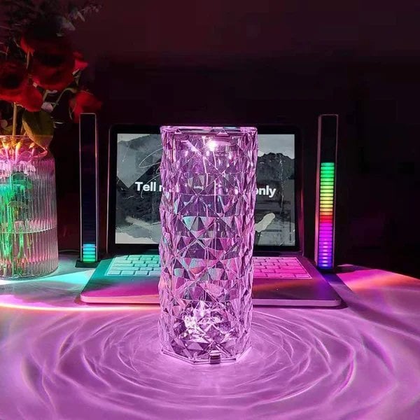 (🔥Mother's Day Sale 50% OFF ) - Touching Control Rose Crystal Lamp-Buy 2 Get 10% OFF & FREE SHIPPING
