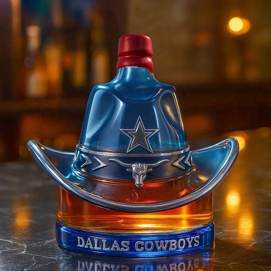 Western Glory, Lone Star Pride — Dallas Cowboys Whiskey Bottle