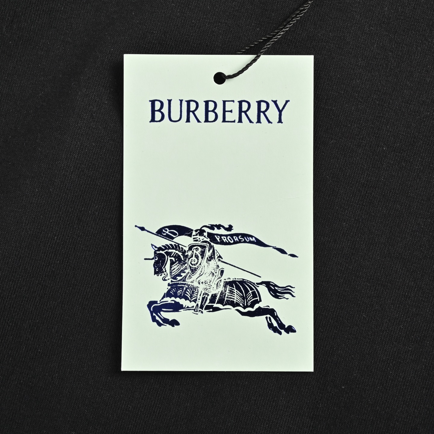 Burberry 25ss patchwork collar horse embroidered short sleeves