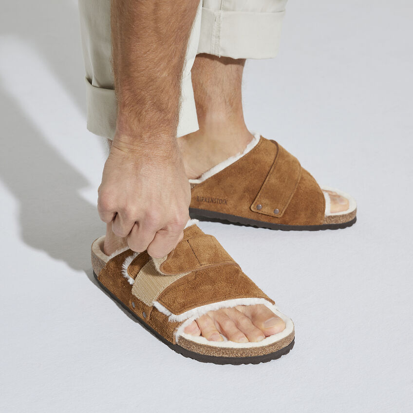 Kyoto Shearling Suede Leather B-56757
