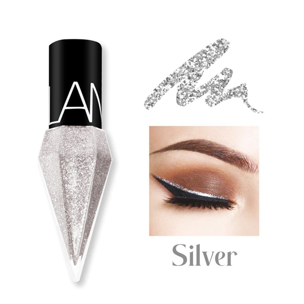 (💥Last Day Promotions-50% OFF)-Diamond Glow Sparkly Liquid Eyeliner-BUY 5 GET 10% OFF & FREE SHIPPING