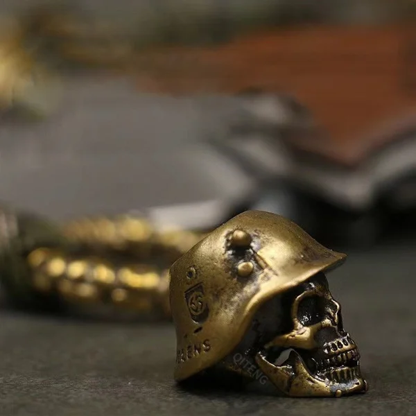 🔥Last Day Promotion-50% OFF🔥Skeleton Soldier Paracord Keychain