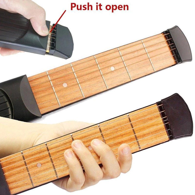 6-Tone Pocket Guitar Practice Neck【Guitar Chord Trainer Tool】