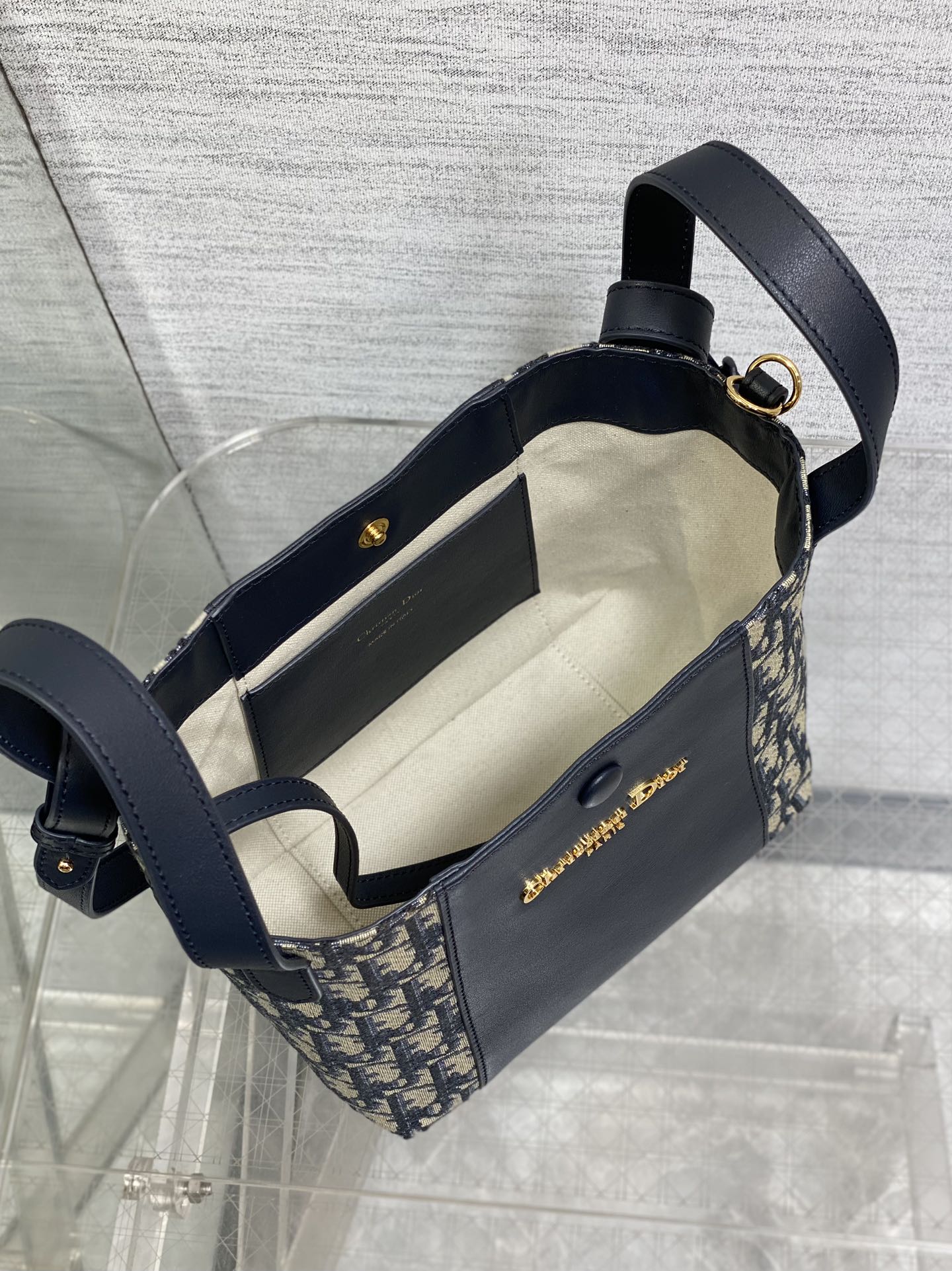 Dior Signature Bucket Bag