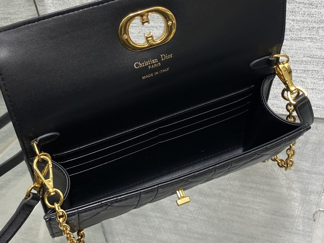 Dior Miss Caro Top Handle Crossbody Clutch