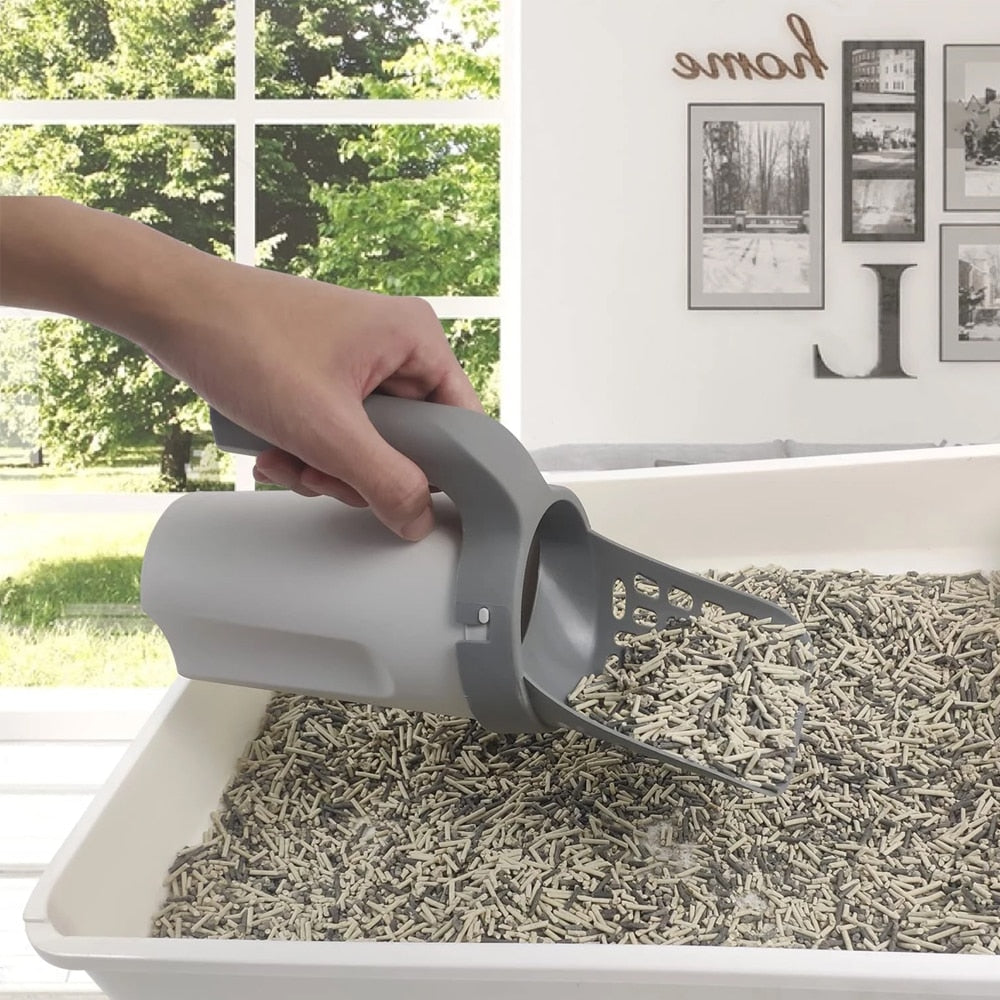 🔥Last Day Sale 50%-One-Piece Cat Litter Shovel Set🔥BUY 2 FREE SHIPPING