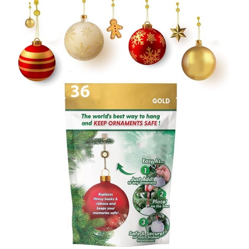 On Sale🔥Ornament Hooks for Hanging Christmas Decorations