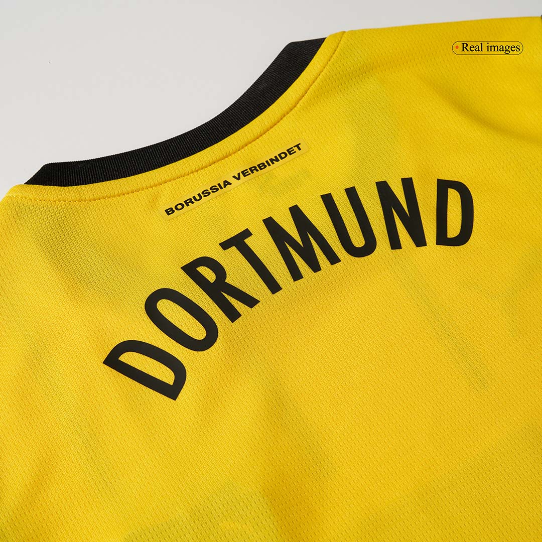 Borussia Dortmund Custom Home Kids' Football Kits 2024/25