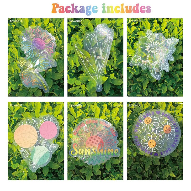 🔥Last Day 60% OFF🔥PVC animal colorful anti-collision glass sticker