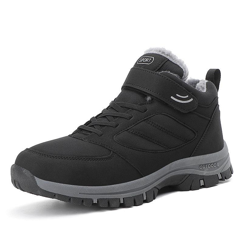Snowy Villia Leather Anti-Skid Ankle Boots