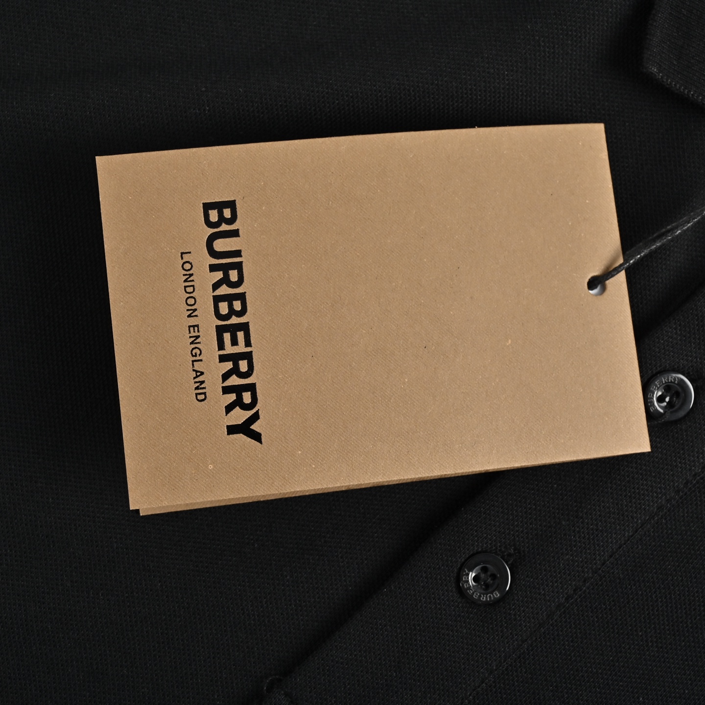 Burberry 25ss hollow warhorse Polo short sleeve