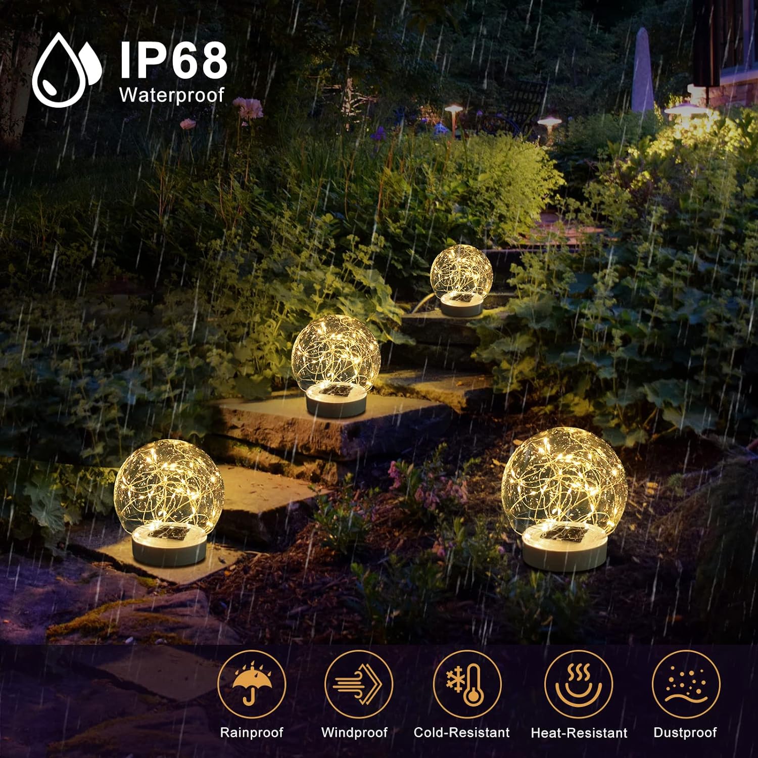🔥On Sale🔥Updated Floating Pool Lights Solar Powered