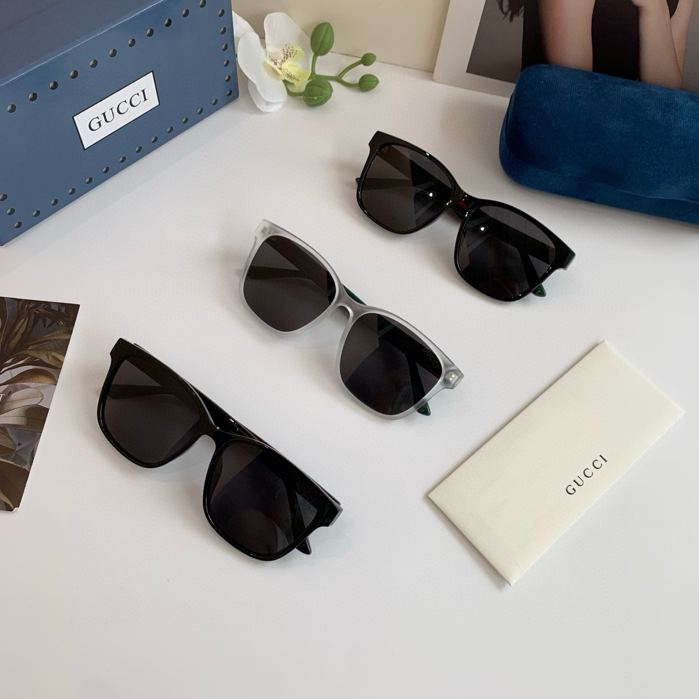 Gucci Round Frame Sunglasses