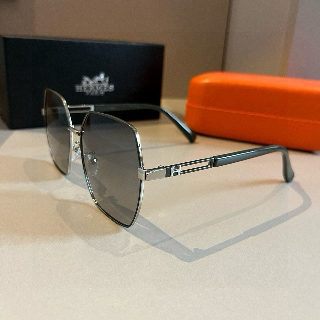 Hermes Square Frame Sunglasses