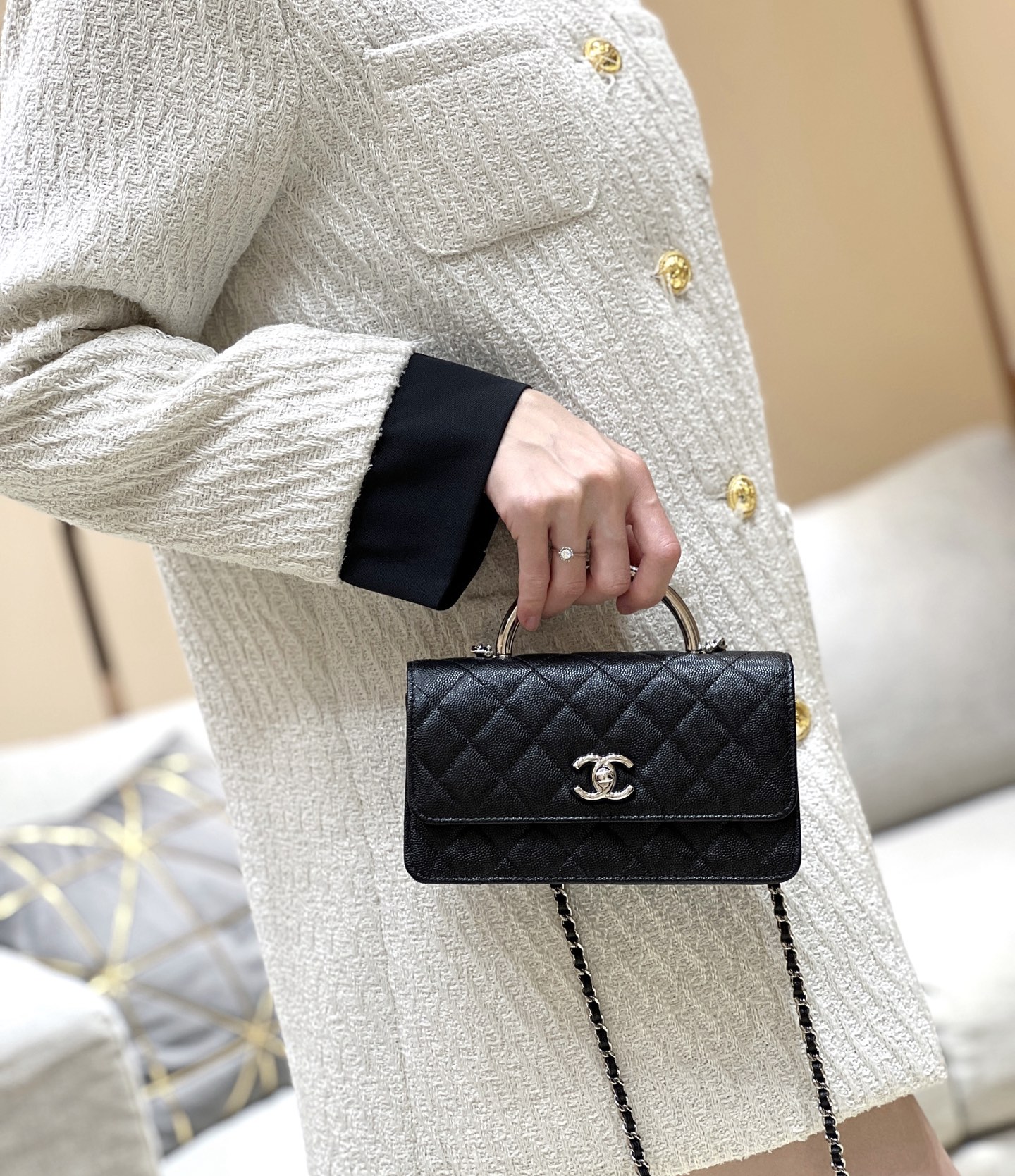 Chanel 25P Spring/Summer Preview Series Limited Edition Organ Bag AP4498
