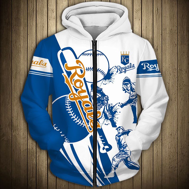 KANSAS CITY ROYALS 3D HOODIES KCR005