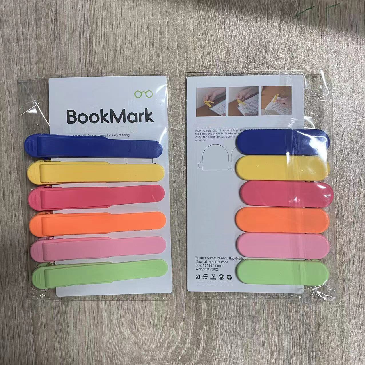 Set of 3 pcs Anytime Reading Bookmark 📚 Innovative Bookmark