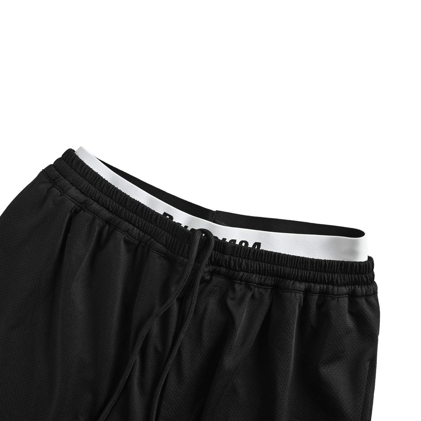 Balenciaga 25ss double waist mesh shorts
