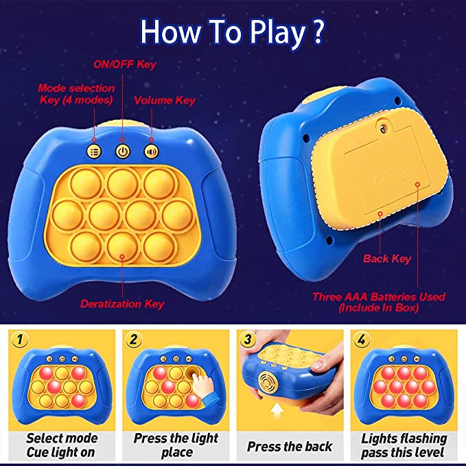 (🔥Last Day Promotion-SAVE 50% OFF)🎮2023 New Upgrated Puzzle Pop-it Fidget Game-BUY 2 GET FREE SHIPPING