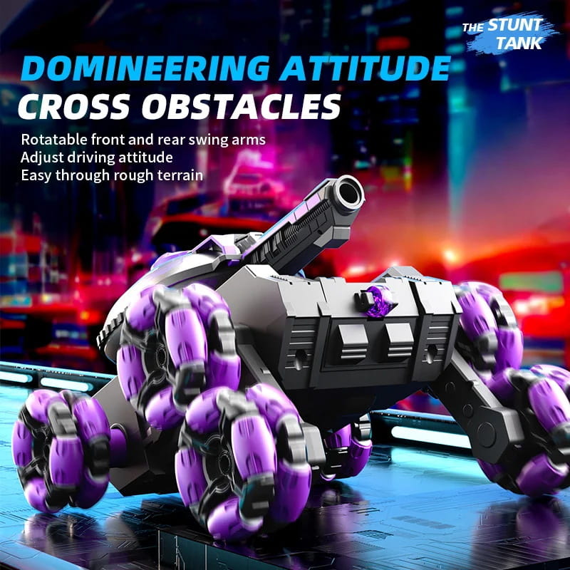 Remote Control Six-Wheel Tank (Flash Sale - 50% Off)