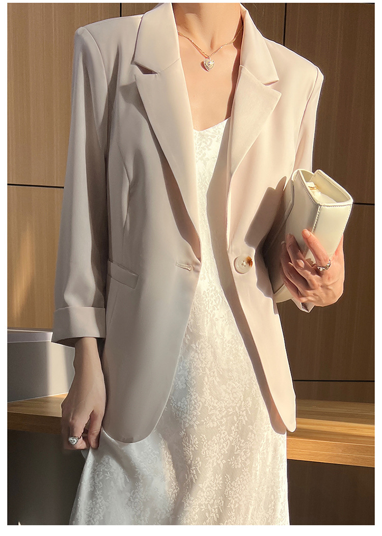 Small suit jacket for ladies Temperament self-cultivation age