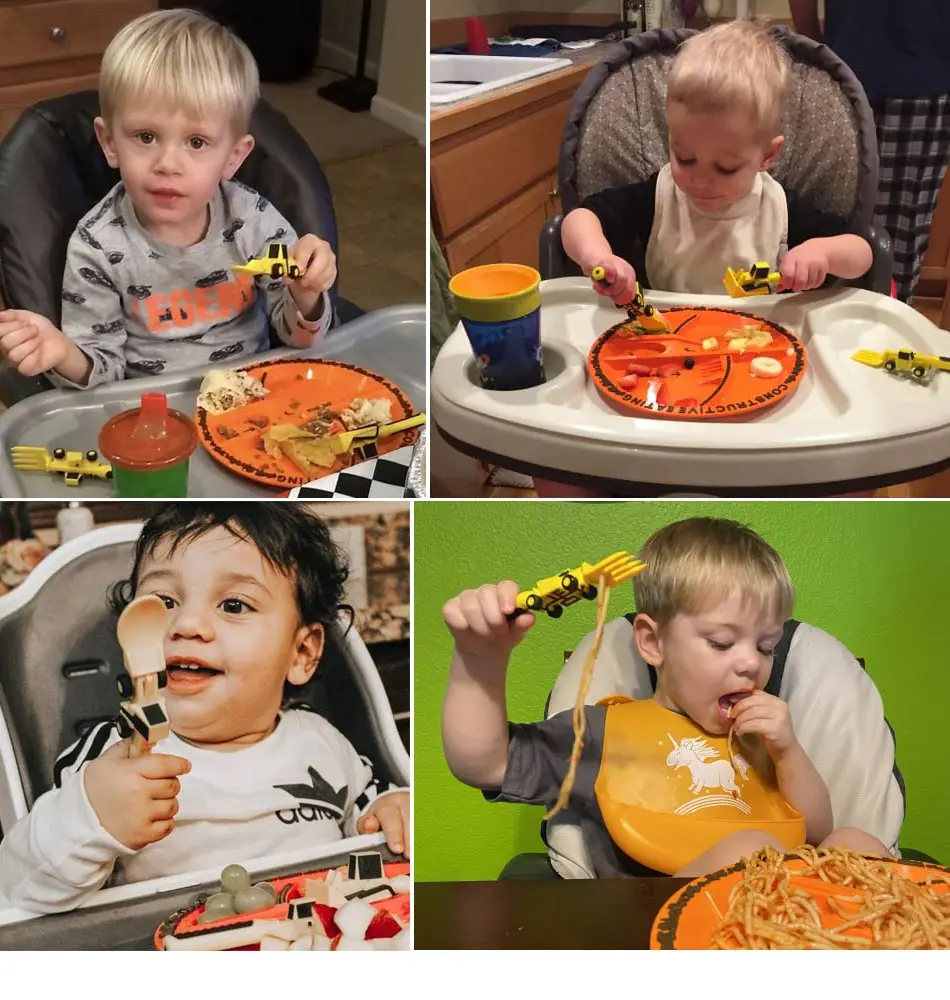 👶👶Kids Cute Cutlery Set of 3🔥🔥 (Makes Baby Love Eating)
