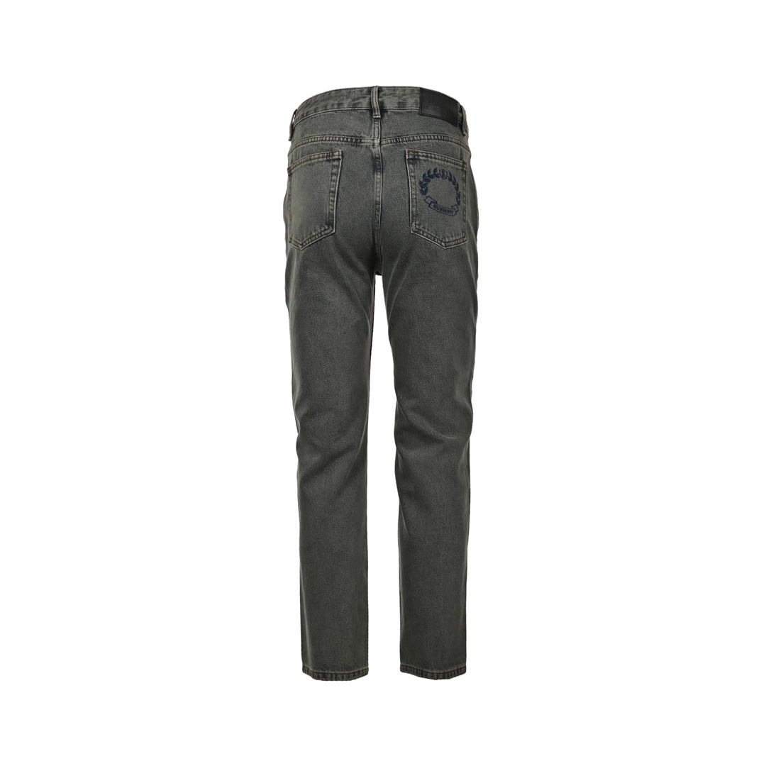 Burberry 23Fw wheat embroidered jeans