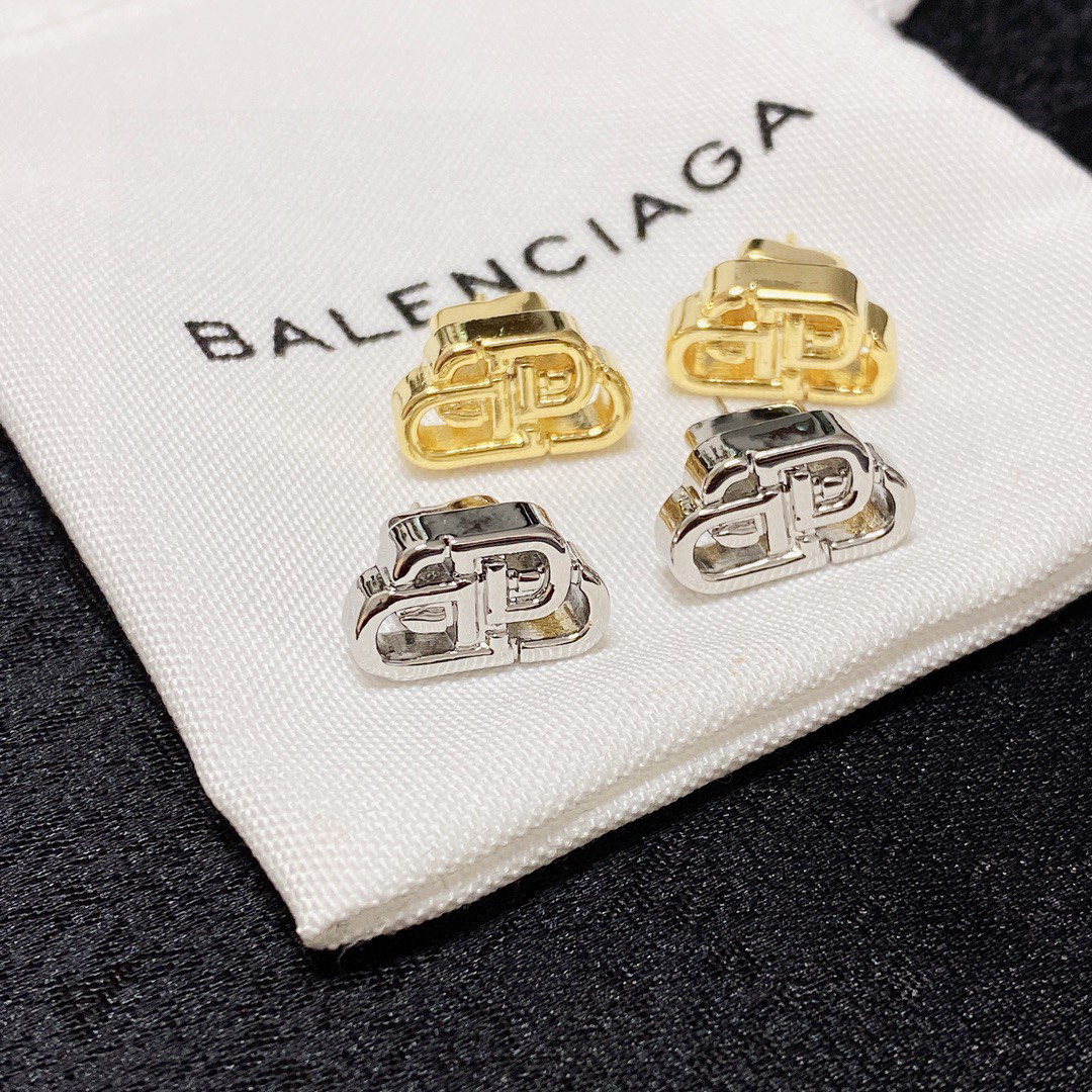 Balenciaga new BB small earrings