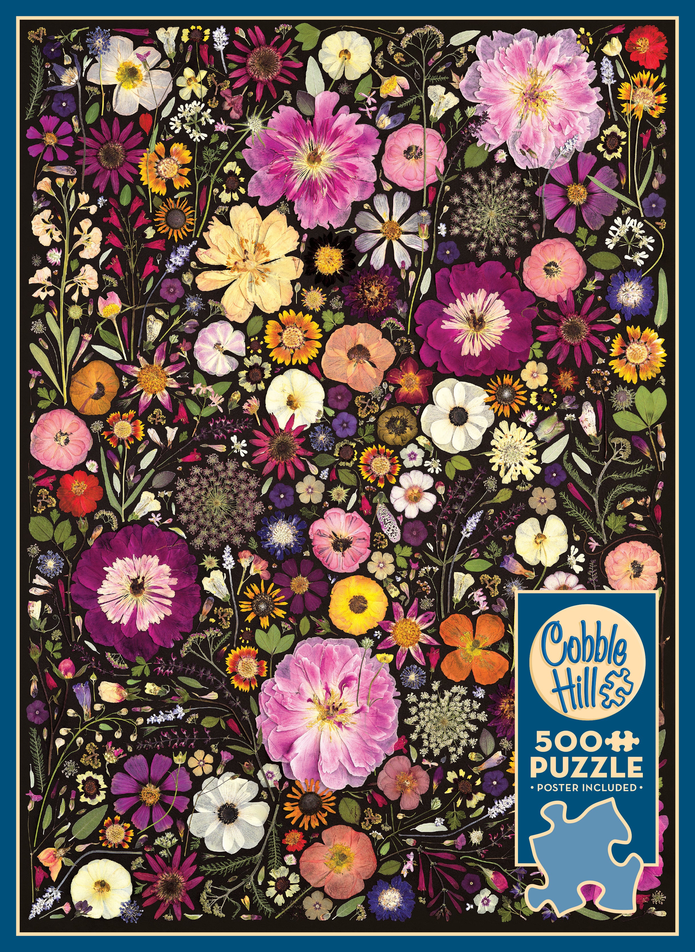 Flower Press: Little Hollow & Red Daisy | 500 Piece