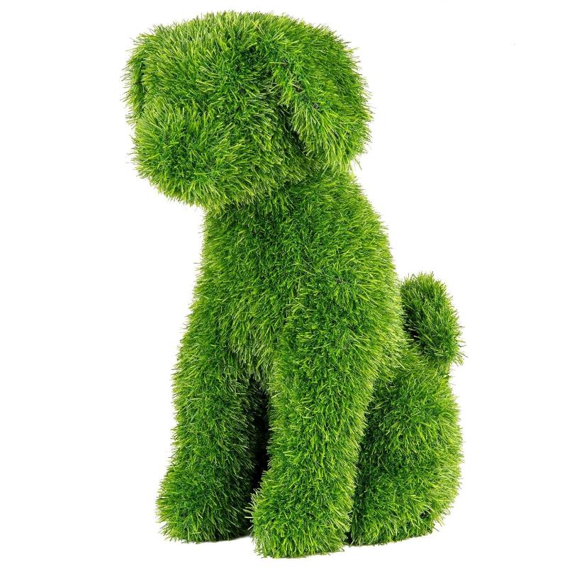 ON SALE🔥Artificial Grass Garden Plush Topiary - Puppy Ornament [UV-RESISTANT]