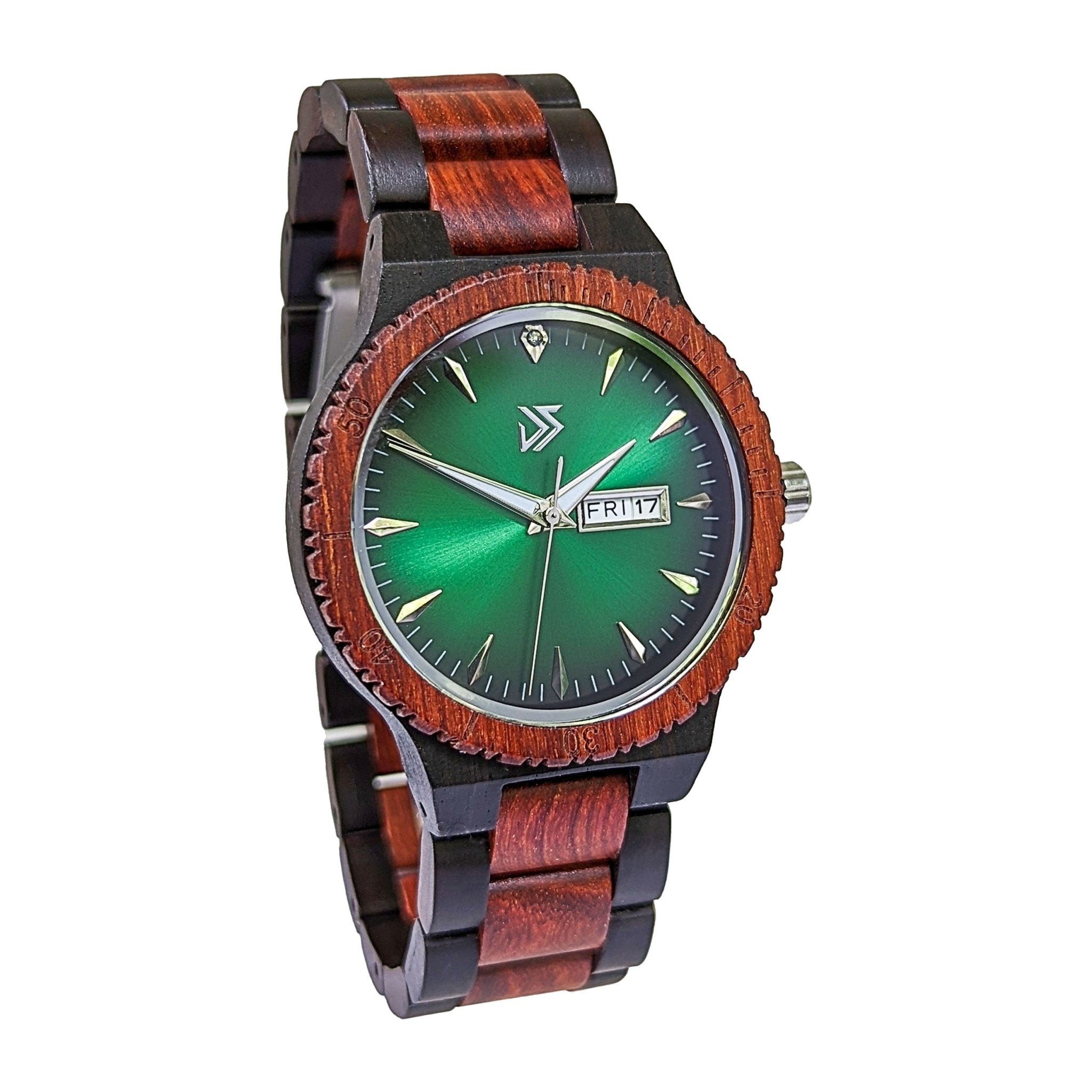 Wooden Watch Red | Justo