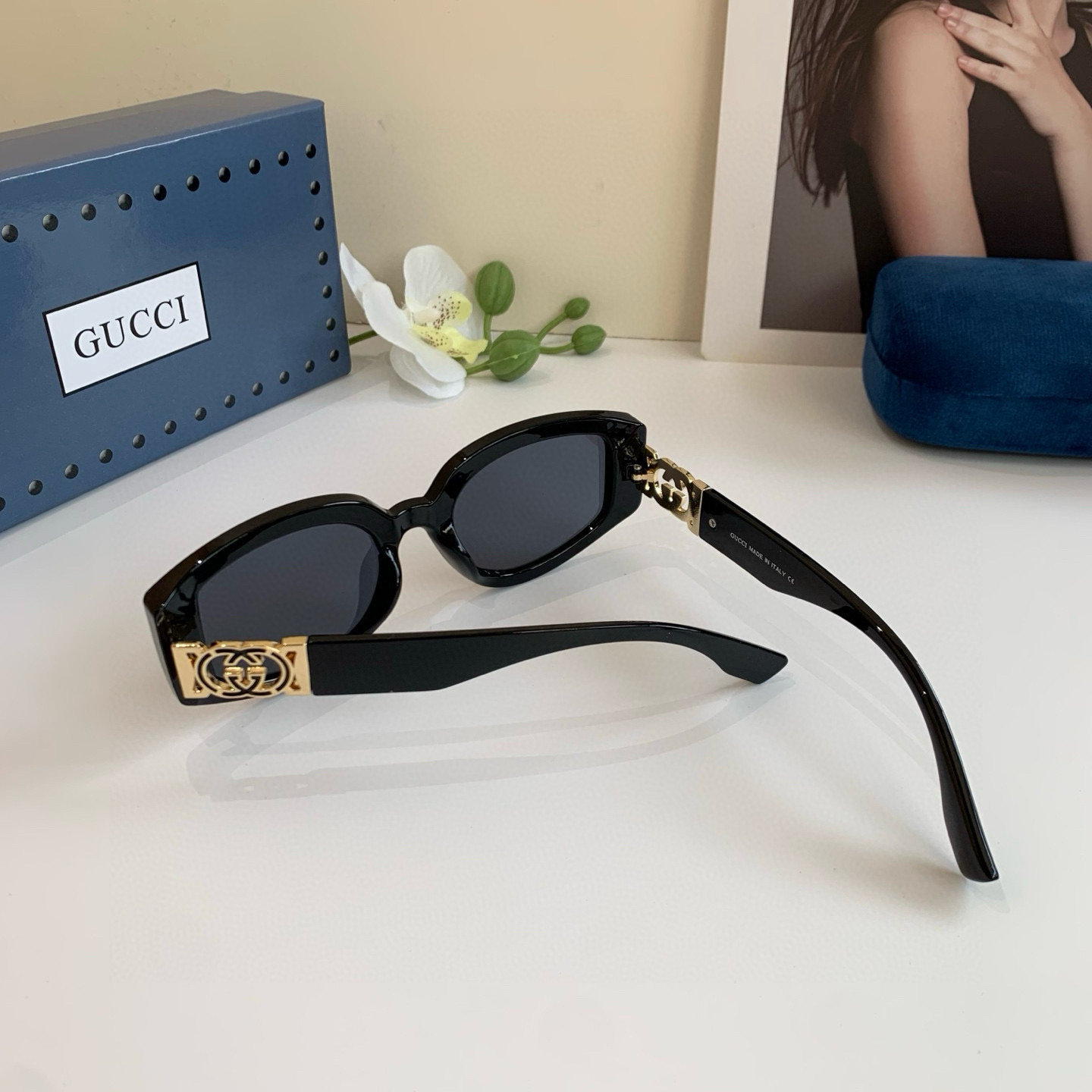 Gucci Round Frame Sunglasses