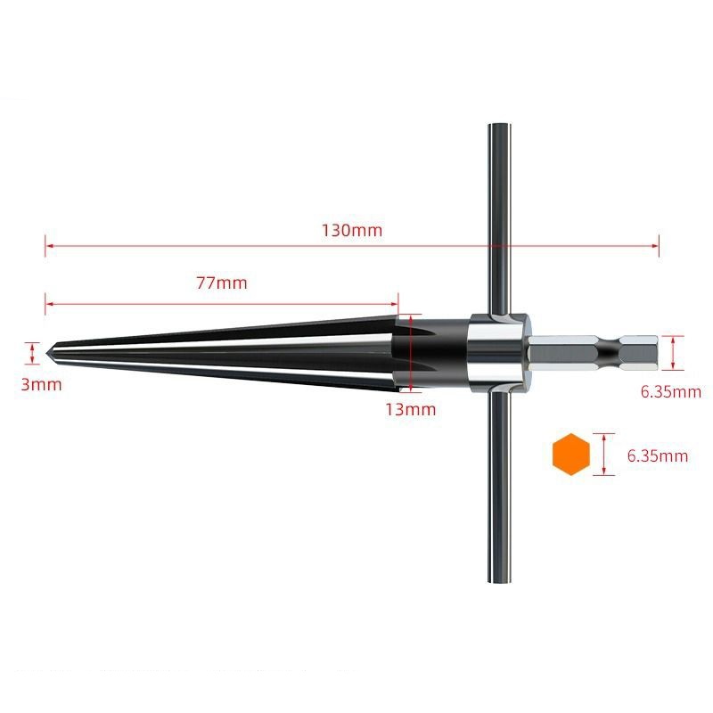 💖Last Day 49% OFF-T-Handle Tapered Reamer-Buy 3 Get 15% Off & Free Shipping