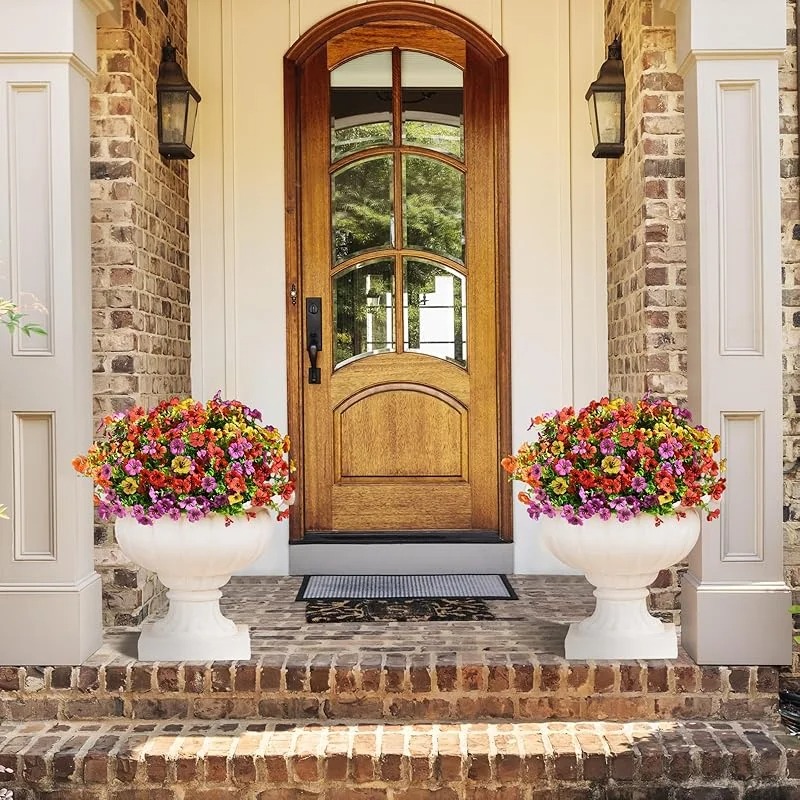 🔥On Sale🔥12 Bundles Artificial Fake Fall Plants Flowers