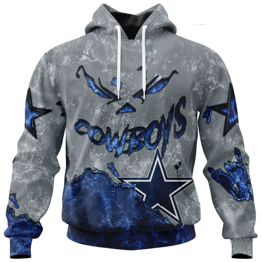 DALLAS COWBOYS 3D HOODIE HALLOWEEN001