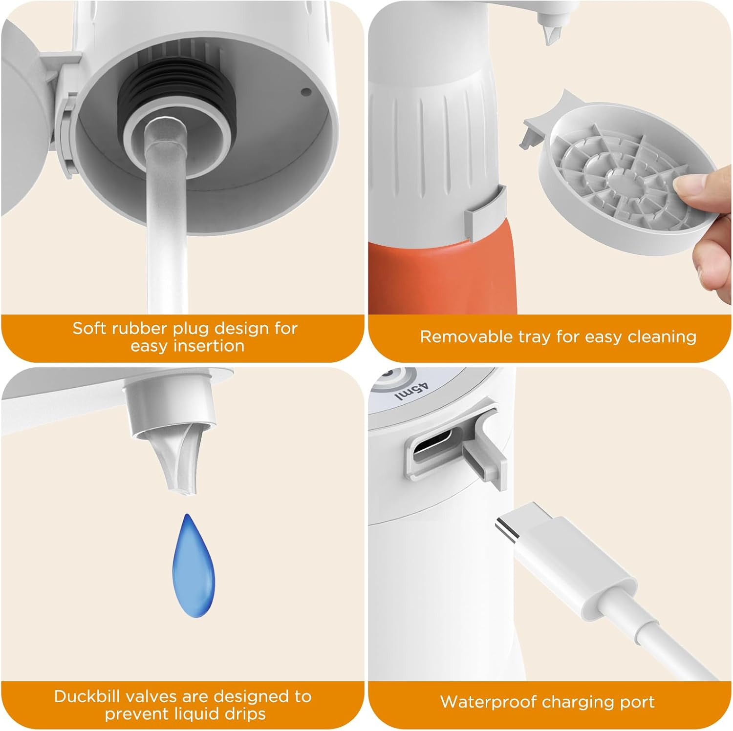 Laundry Detergent Dispenser with Graduated Cup