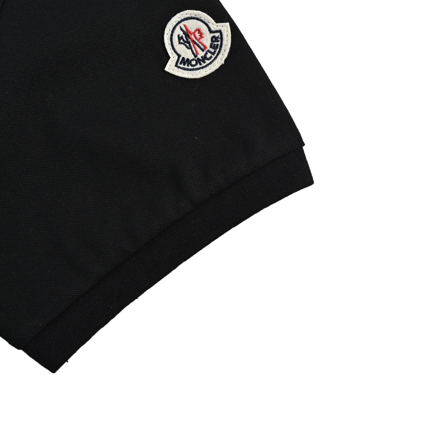 Moncler 25ss chest embroidered logo polo short sleeve
