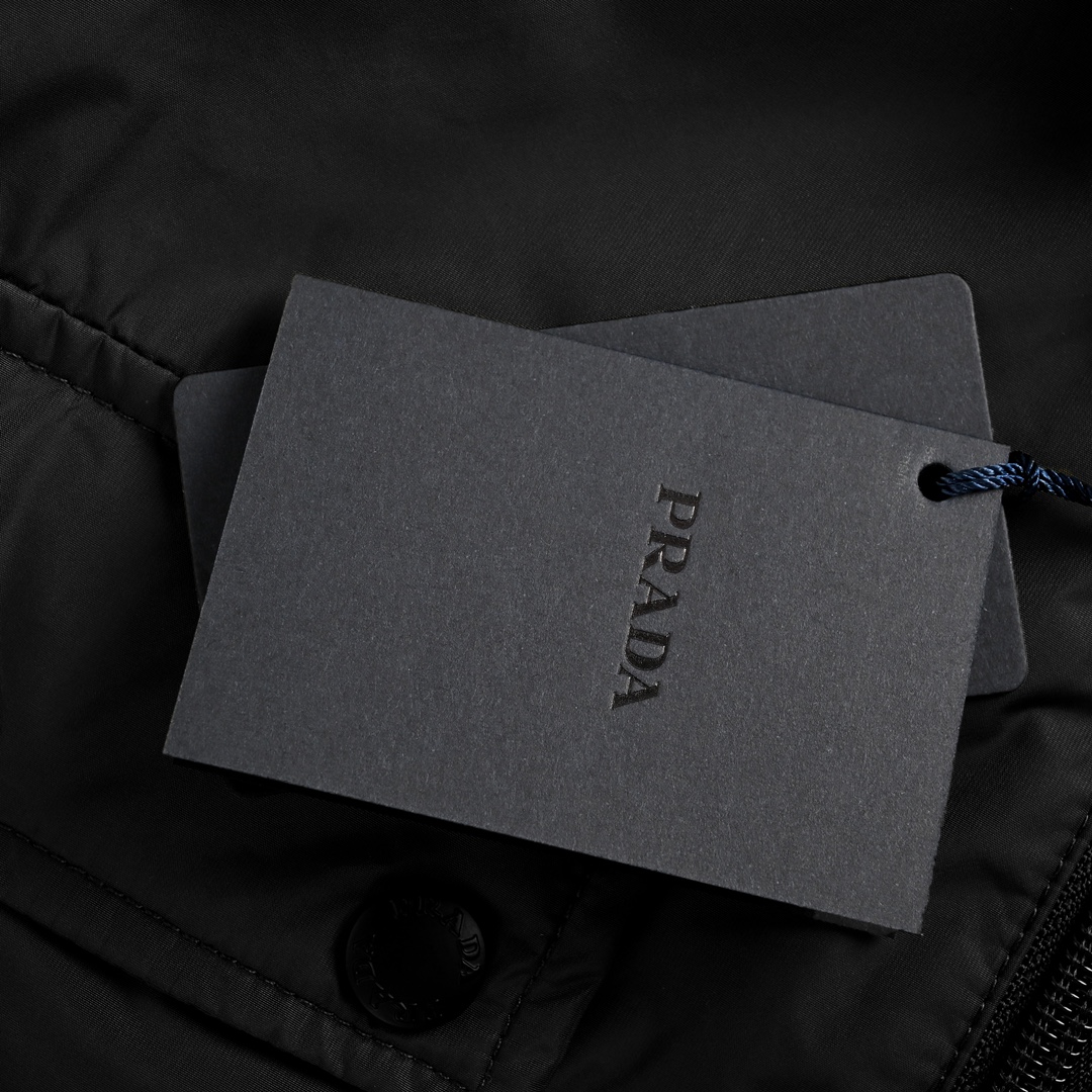 Prada 24Fw double pocket quilted jacket